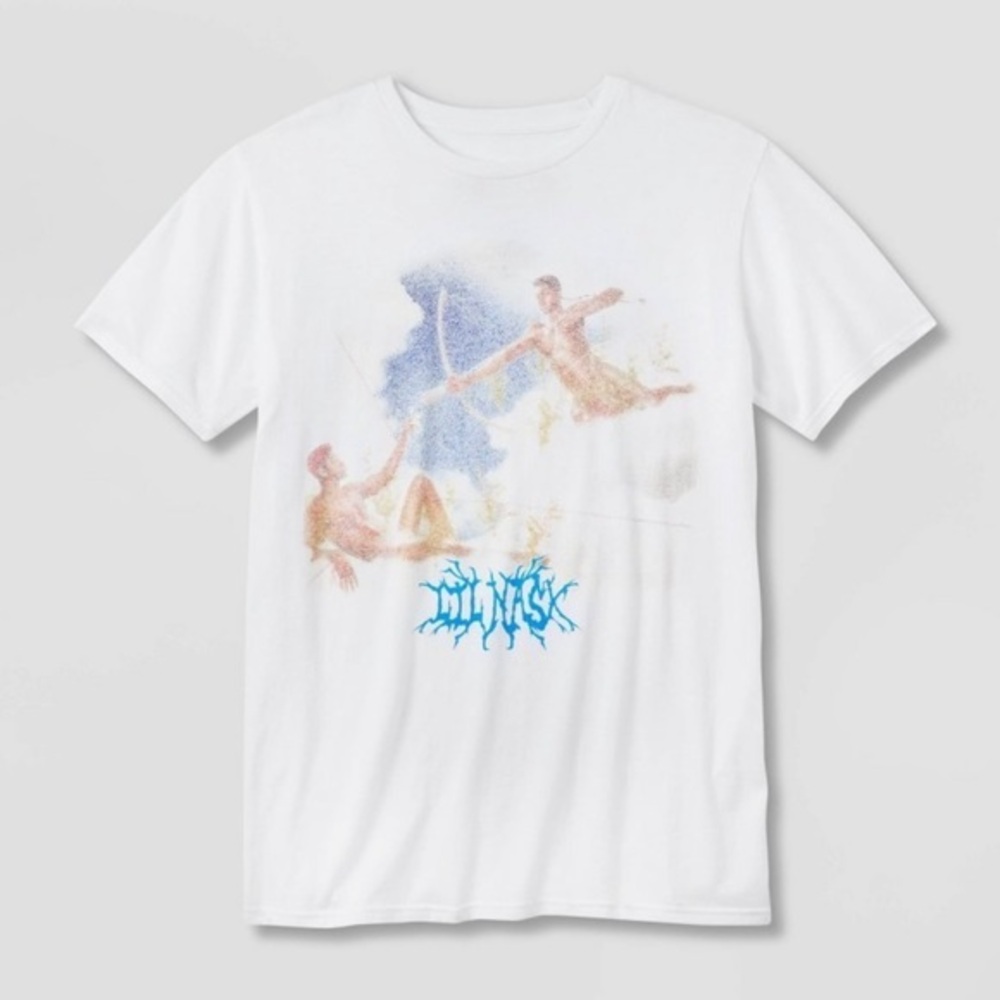 NWOT Lil Nas X TakePride Montero Art Screenprint Short Sleeve Tee Shirt New